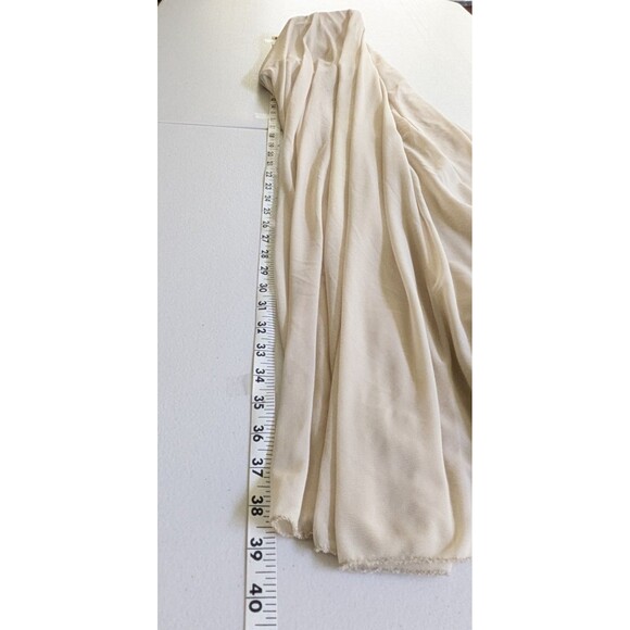 Akira Mesh Skirt Overlay Shorts Size S Tan Nude Ballet Dance Boho Black Label - Picture 11 of 15